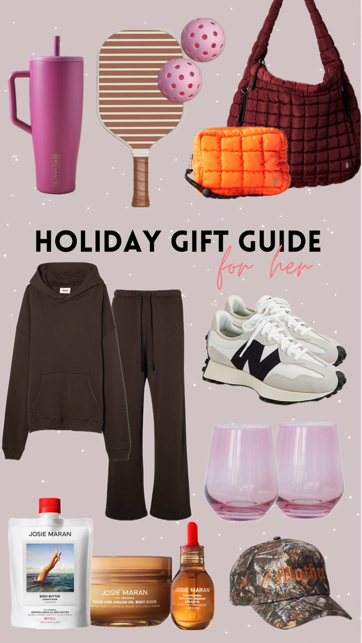 Wishlist 
Gift guide for mom, gift guide for wife, gift guide for her, Elwood, new balance 327, free people

#LTKHoliday #LTKGiftGuide #LTKSeasonal