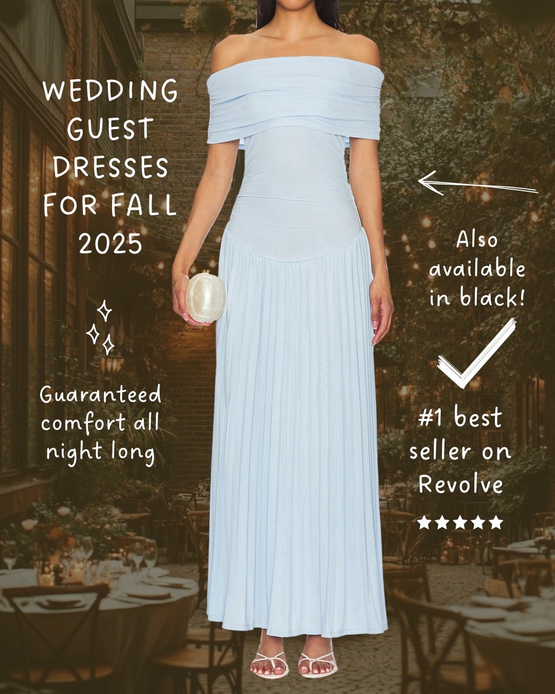 💎 meet the #1 best seller on revolve: the baby blue fall wedding guest dress everyone’s adding to cart. 

the soft pastel shade feels fresh against autumn’s deeper tones, while the sleek silhouette makes it perfect for fall weddings, cocktail parties, or special events. timeless, flattering, and guaranteed to turn heads.

#LTKFallSale #LTKWedding #LTKNYFW