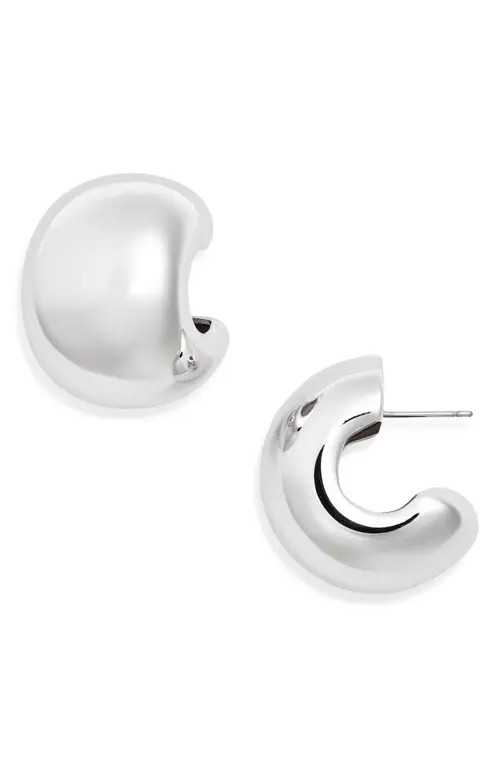 JENNY BIRD Gemma Hoop Earrings in High Polish Silver at Nordstrom | Nordstrom