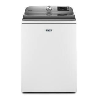 Maytag 4.7 cu. ft. Smart Capable White Top Load Washing Machine with Extra Power Button and Deep ... | The Home Depot