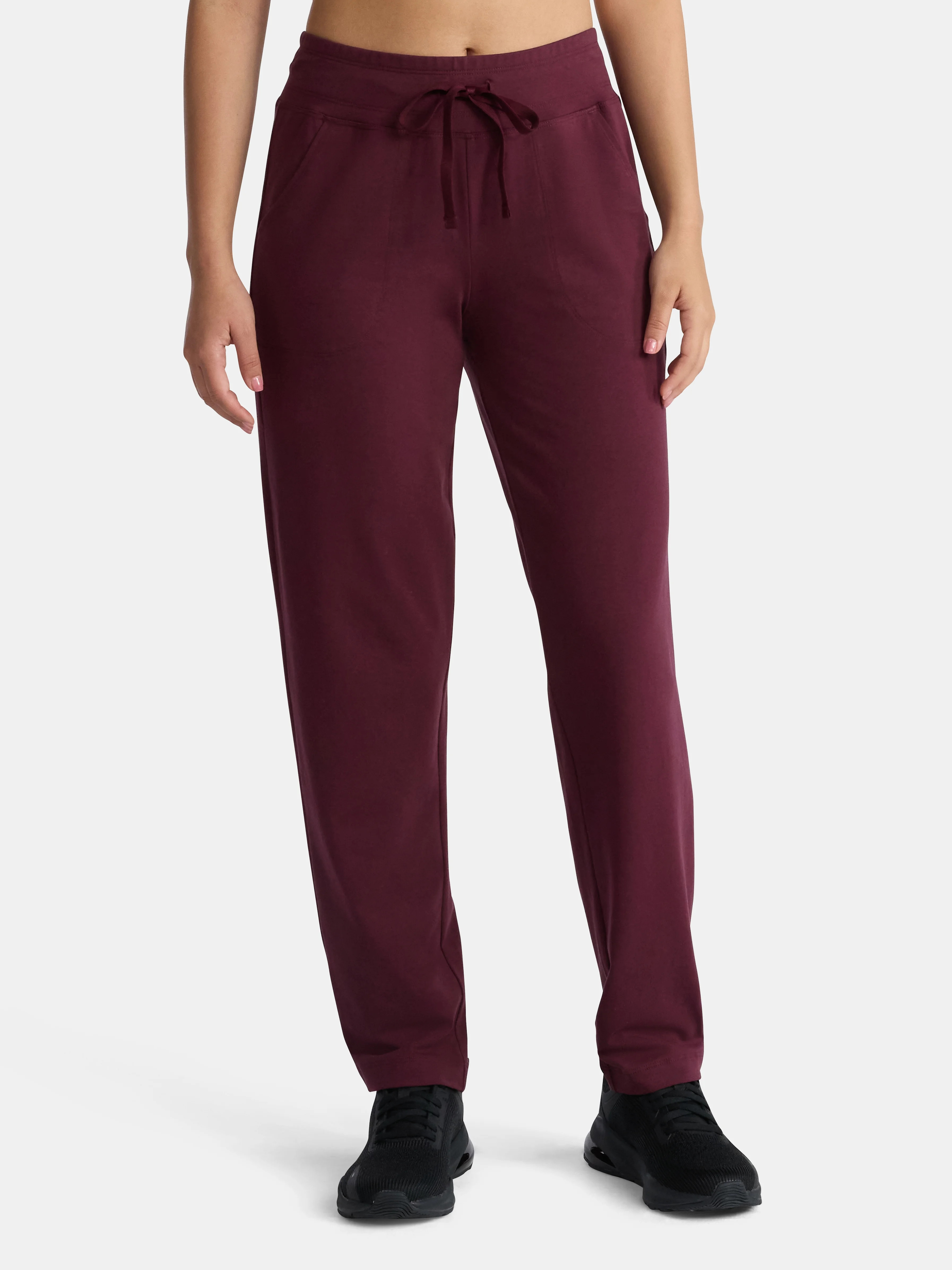 Athletic Works Women's and Women's Plus Knit Pants, Sizes XS-4X | Walmart (US)
