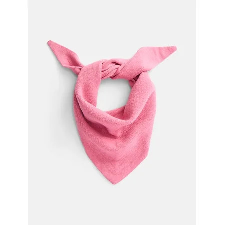 Scenario Women's Solid Knit Kite Scarf, Fanciful Pink | Walmart (US)