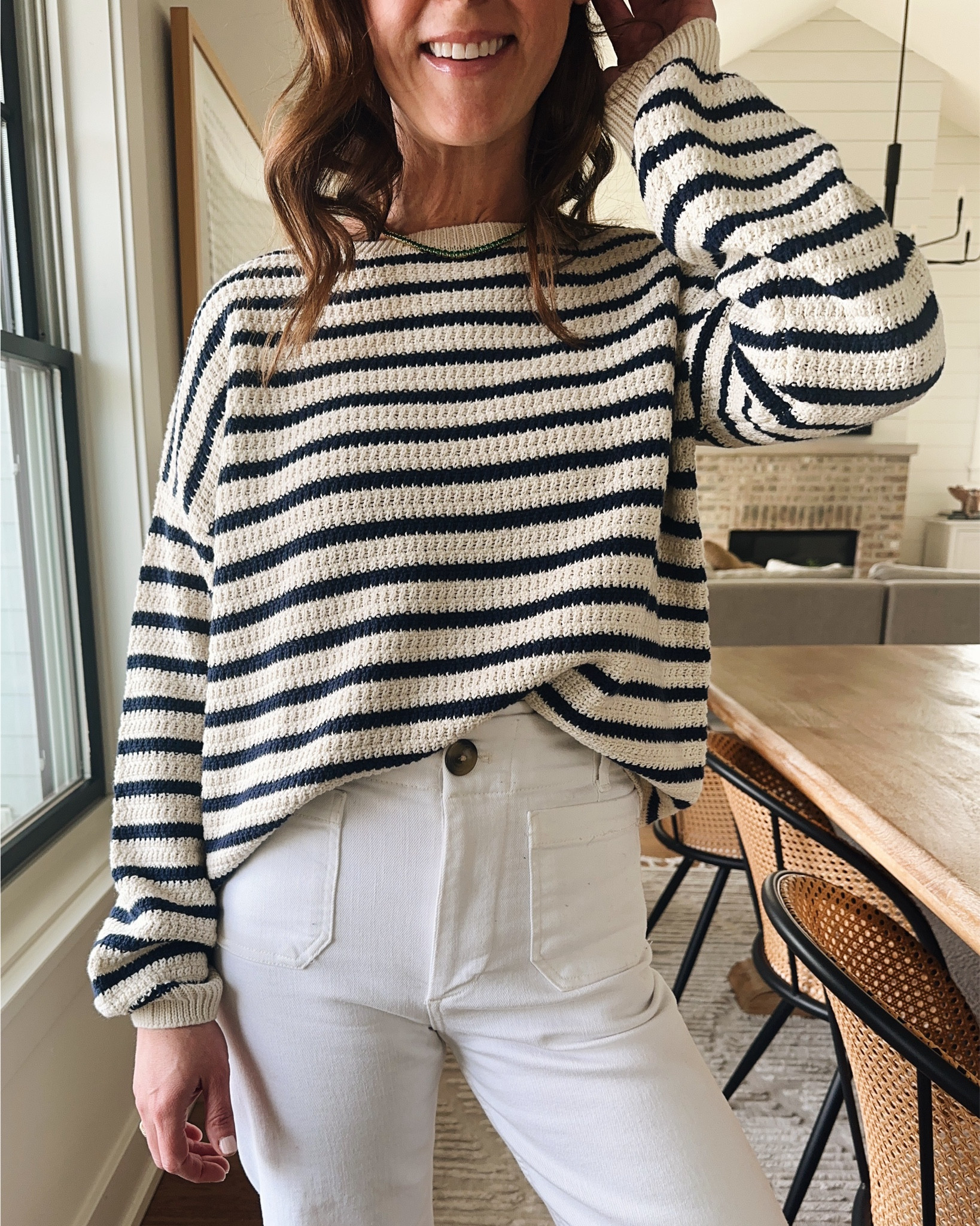 Sweater size small
Sandals true to size 

#NordstromRackPartner
#RackScore
@NordstromRack

#LTKSeasonal #LTKStyleTip #LTKOver40