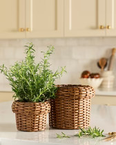 Huger Woven Planter | McGee & Co. (US)