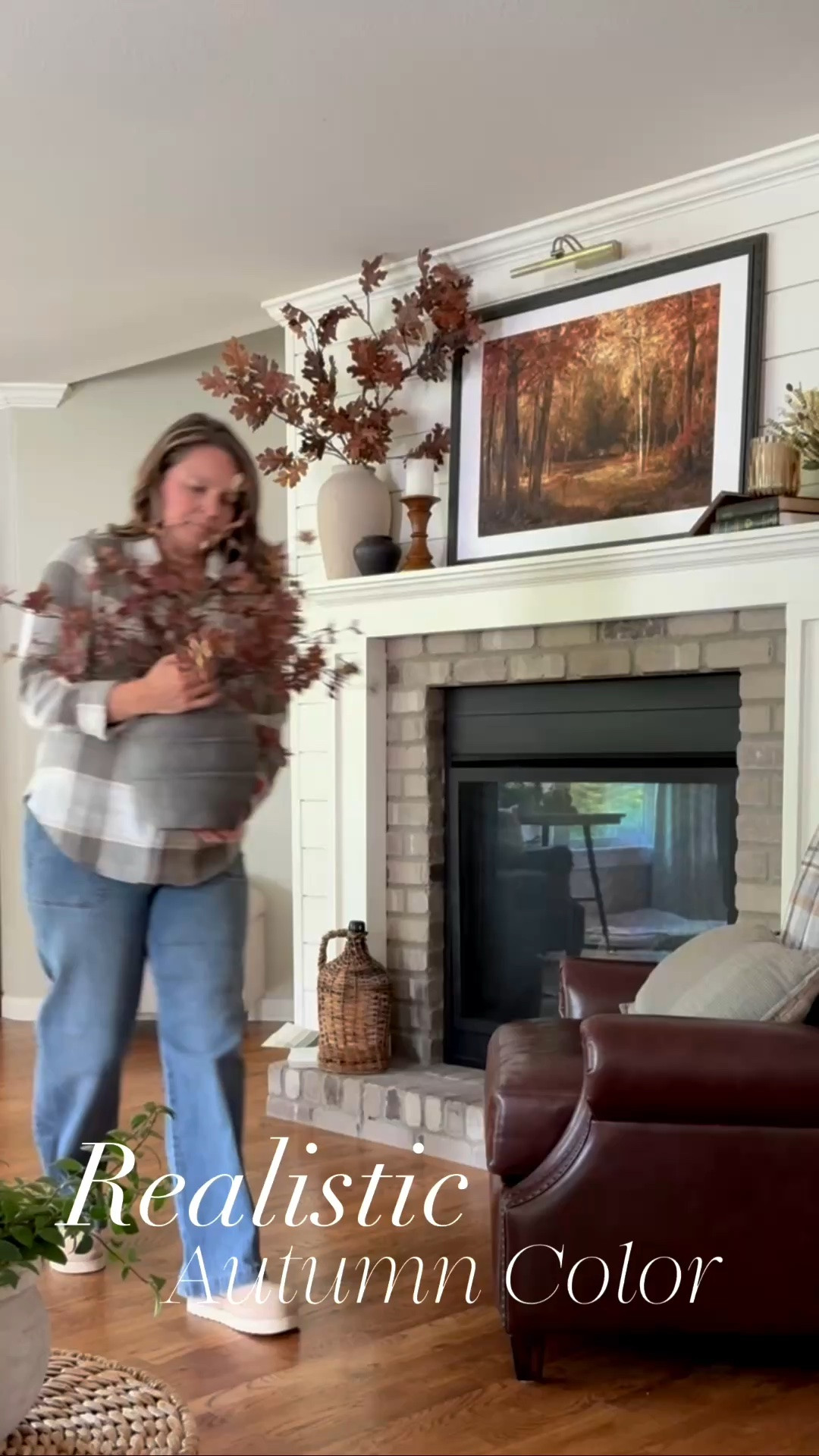 Embrace the subtle magic of the season with realistic autumn stems. Creating a peaceful, cozy autumn home decor setup is all about warm earthy tones, natural textures, and effortless seasonal styling. 🍂✨

#LTKSeasonal #LTKHome