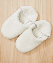 Shearling Moroccan Slipper - Ivory | Jenni Kayne | Jenni Kayne