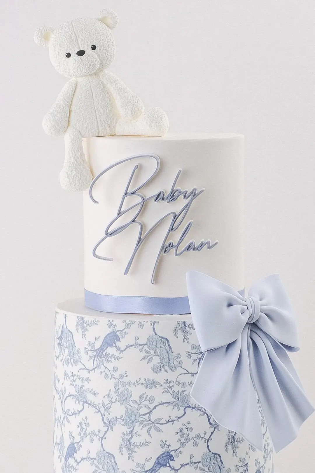 Custom First Name Newborn Shower Party Charm Personalized Double Layer Infant Keepsake Baby Sprin... | Etsy (US)