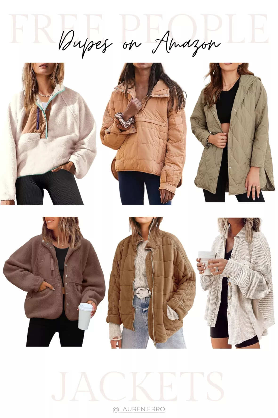 Yanekop Womens Fleece Jacket Fuzzy … curated on LTK