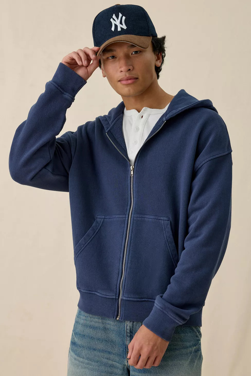 Standard Cloth Pregame Zip-Up Hoodie Sweatshirt | Urban Outfitters (US and RoW)