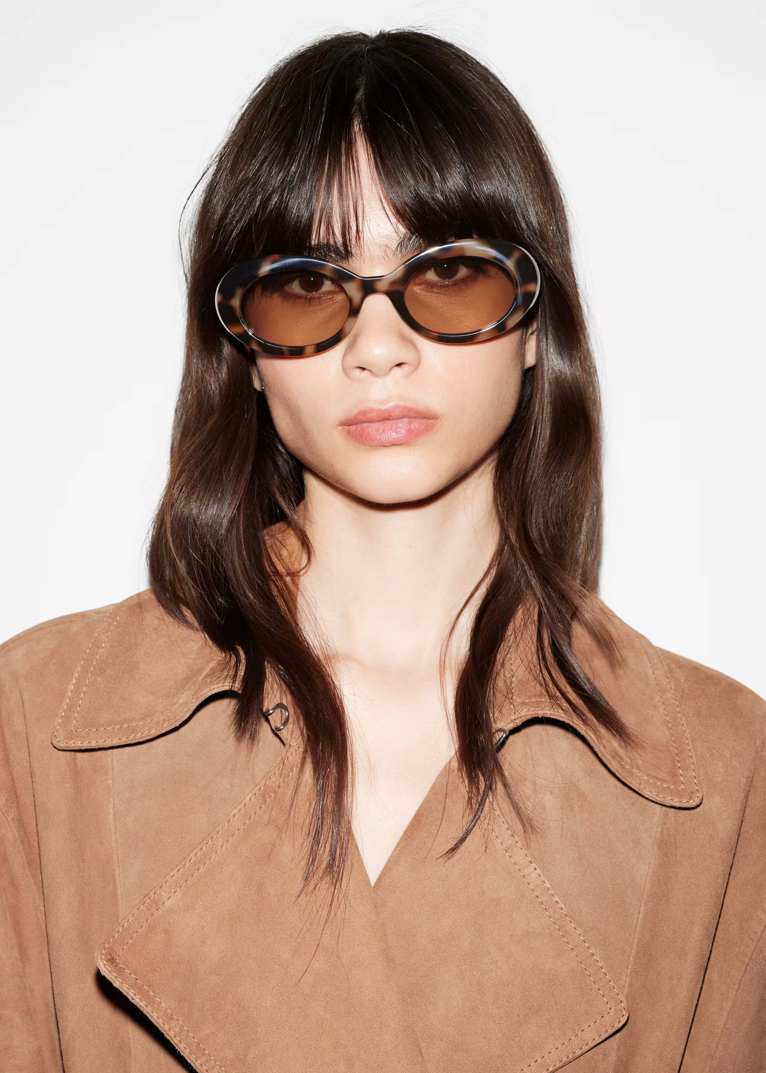 Oval-Frame Sunglasses - Tortoise - & Other Stories GB | & Other Stories UK