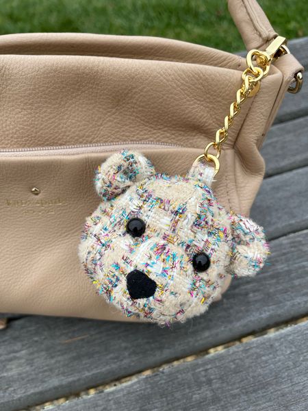 My adorable Stoney Clover Lane Bear Bag Charm is back in stock 🐻, but currently low inventory, so go and grab it ASAP! I’ve also linked the Puffy Heart Bag Charm in a similar tweed pattern, which would be great for Valentine’s Day! 

#LTKunder100