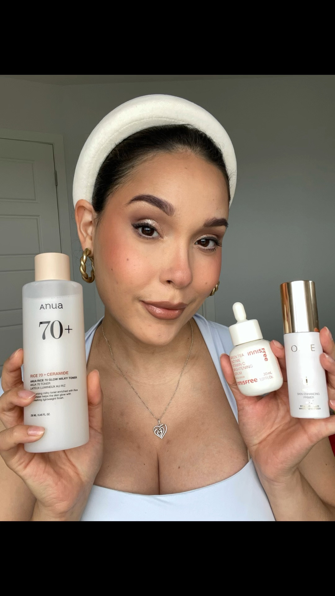  🧖🏼‍♀️ Sunday Skincare 🧖🏼‍♀️
•
•
🤍 Rice 70 Glow Milky Towner by @anua_global #anua #anuaskincare #milkytoner #toner 
🤍 Green Tea Enzyme Vitamin C Brightening Serum by @innisfreecanada #vitaminc #vitcserum #innisfree 
🤍 Skin Enhancing Primer SPF 40 by @ogee #ogee #beyondcleanbeauty #spf #primer #grwm #fyi 

#LTKsummer #LTKcanada #LTKbeauty