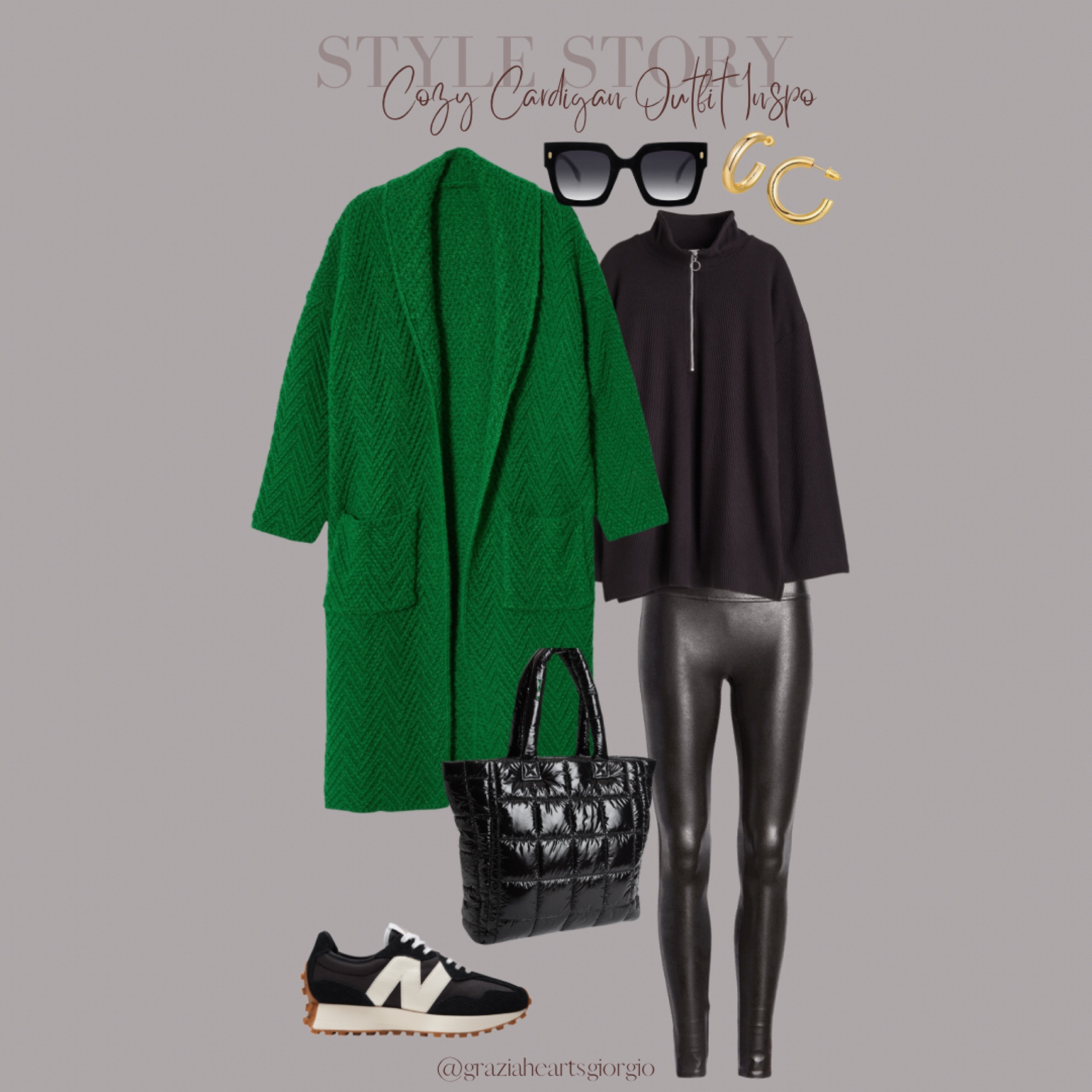 Cozy Cardigan Outfit Inspo 
.
.
#cardigan #styleinspo #fallstyle #newbalance #spanx #fallstyle

#LTKSeasonal #LTKstyletip #LTKunder100