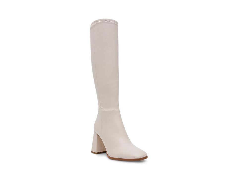 Steve Madden Livah Women's Boots Bone : 9.5 M, Leather/Rubber | Zappos