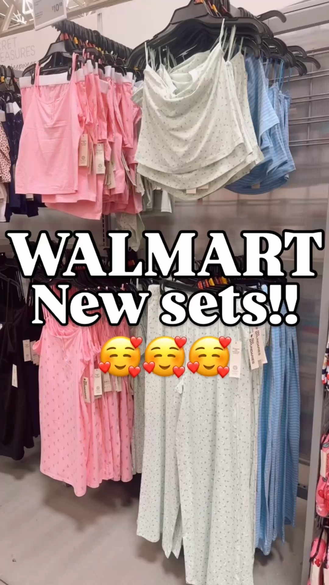 How stinkin cute are these new pj prints?!! 🥰  I love all the style options!

No boundaries 
Cloud core
Walmart
Pajamas
Sets 

#walmartpartner #newarrivals #sets #summerstyle #walmartfashion