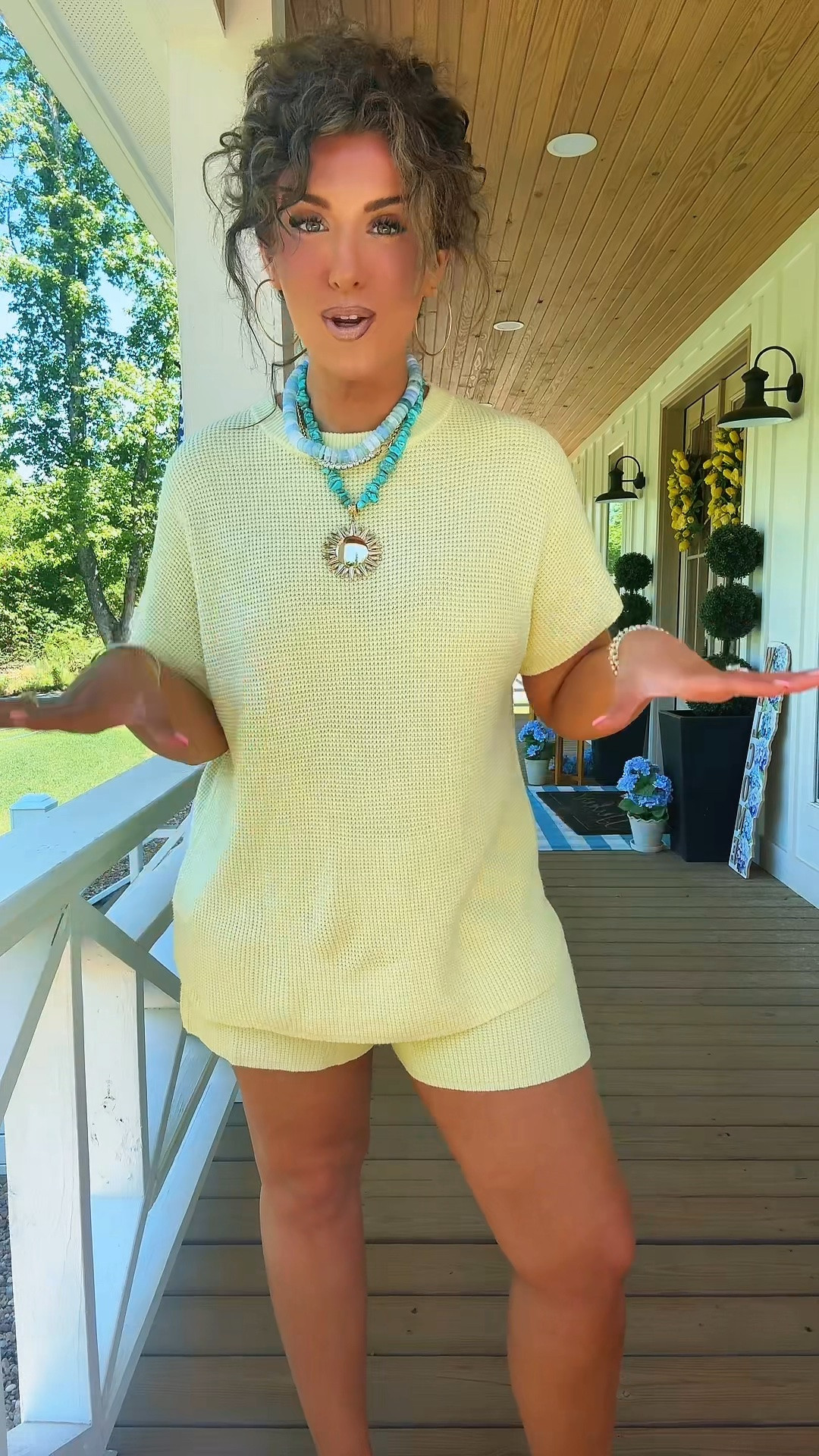 Loving this knit two piece set for summer! It will be so lightweight and easy to throw on and go! 🙌🏻 the butter yellow option is only available on TikTok, however they do have several other colors available linked on Amazon!

#LTKootd #LTKdayinmylife #LTKTall