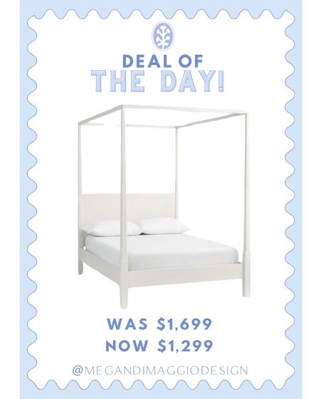 I LOVE a classic white four poster bed!! 😍 And this queen size is now on major sale!! 🙌🏻 linked cute sale bedding also! 🤍

#LTKhome #LTKSpringSale #LTKsalealert