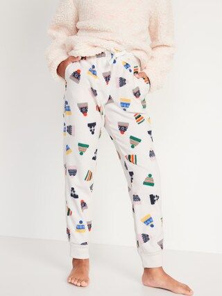 Printed Microfleece Pajama Jogger Pants for Girls | Old Navy (US)