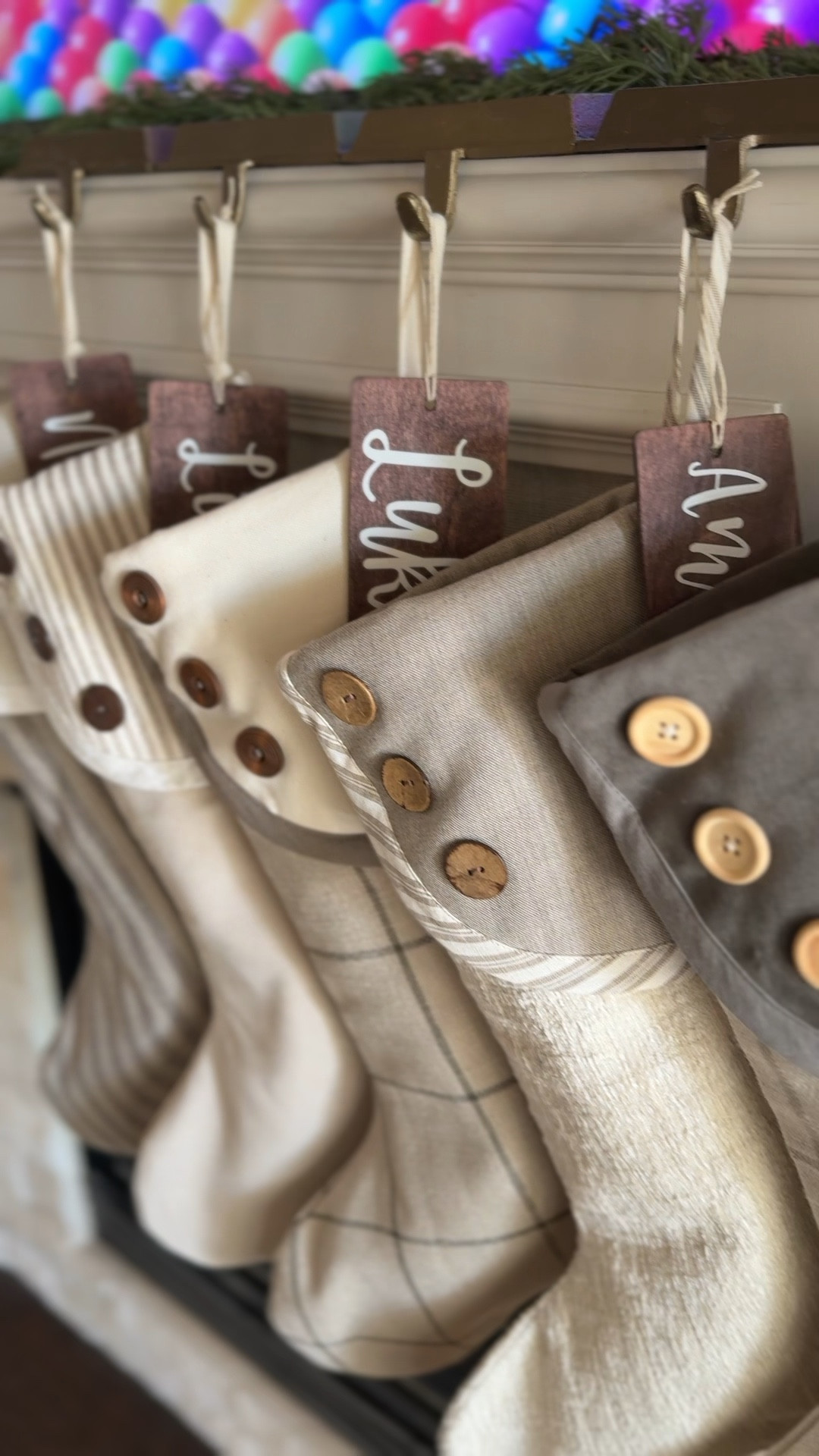 These stockings have been so beautiful and fit into our home perfectly for years!! And the stocking holders are the perfect simple finishing touch!

#LTKHome #LTKVideo #LTKHoliday