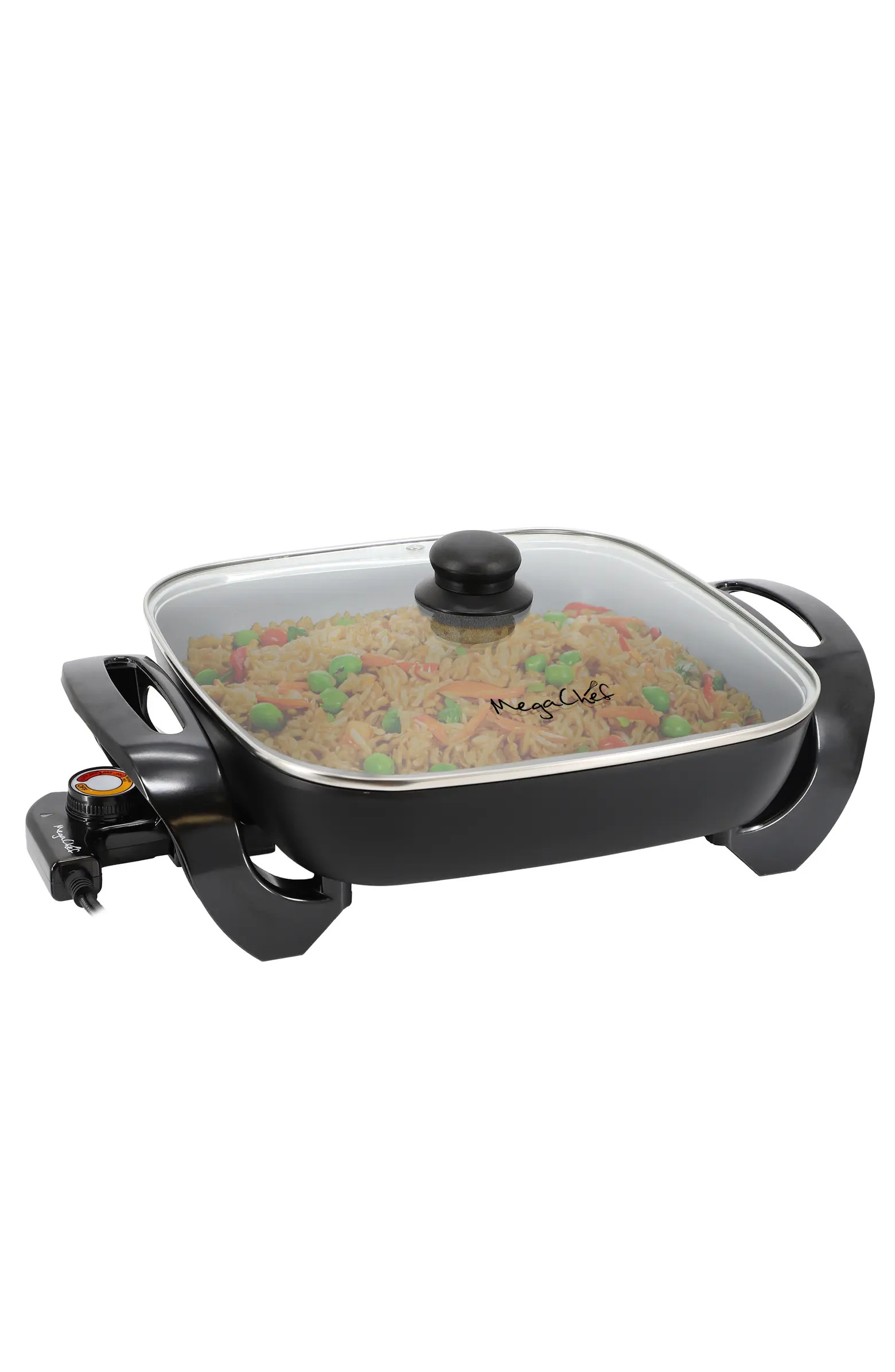 11.81 Inch Electric Skillet with Non-Stick Coating in Black | Nordstrom