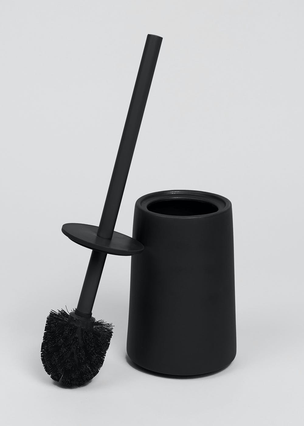 Chunky Ceramic Toilet Brush (40cm x 12cm) – Black | Matalan (UK)