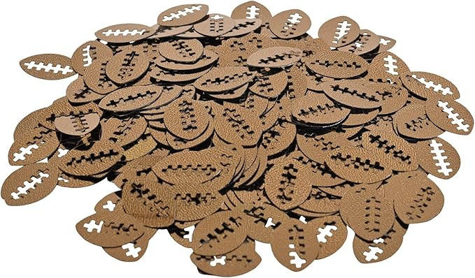 Fanci-Fetti Footballs (brown) Party Accessory (1 count) (1 Oz/Pkg) | Amazon (US)