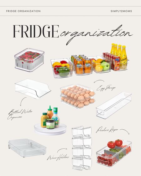 Make the most of your fridge space with these top-tier organization essentials! From sleep bins, to dedicated fruit and vegetable storage, beverage, organizers, wine storage, pull out bins, and event the convenience of a lazy Susan! #fridgeorganization #kitchenorganization #kitchen #organization 

#LTKfindsunder100 #LTKstyletip #LTKhome