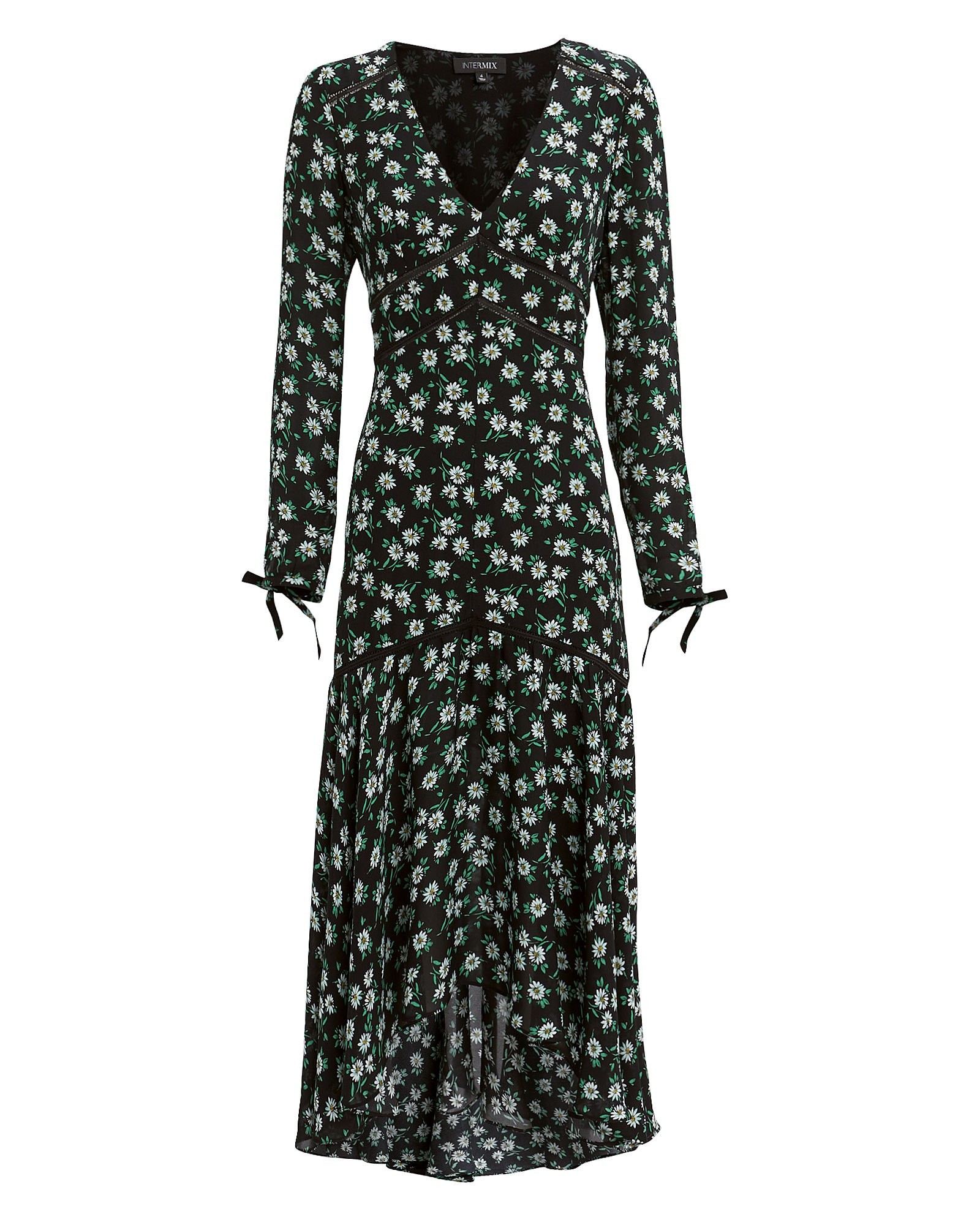 Exclusive
	



INTERMIX
Athena Silk Floral Tie Sleeve Dress




	
	
	
	

	Details
	https://www.in... | Intermix