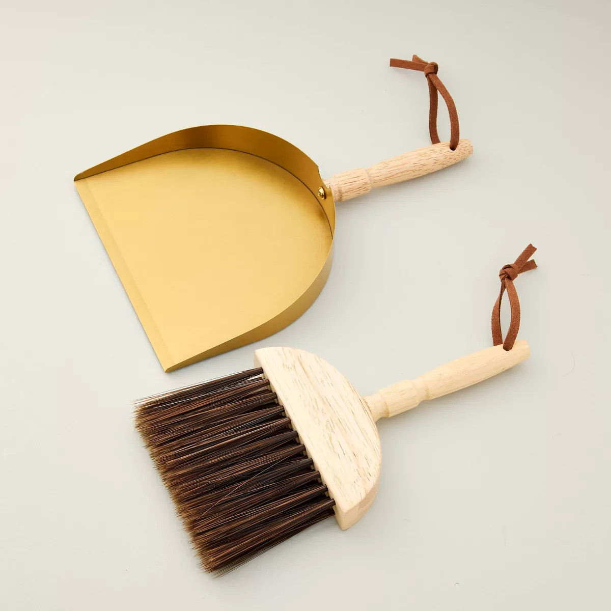 2pc Metal Hand Broom and Dust Pan Set - Hearth & Hand™ with Magnolia | Target