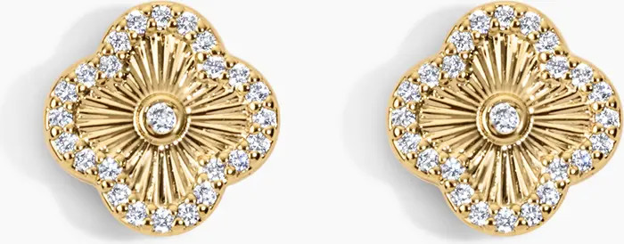 Electric Picks Icon Clover Stud Earrings | Nordstrom | Nordstrom