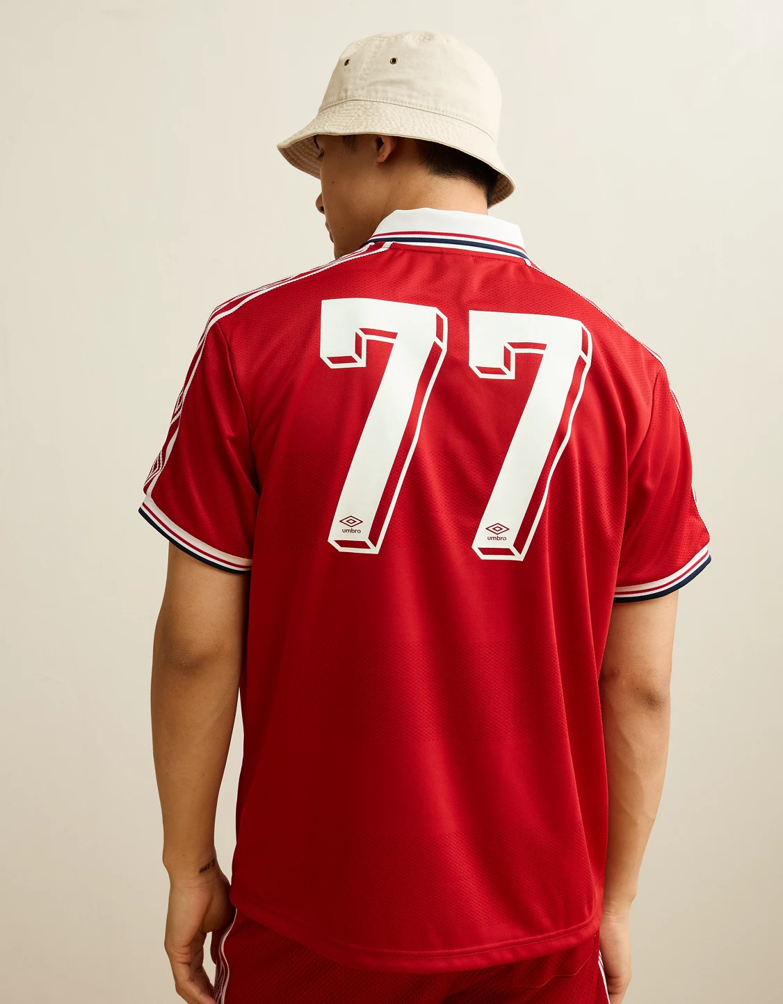 AE x Umbro Collar Jersey | American Eagle Outfitters (US & CA)