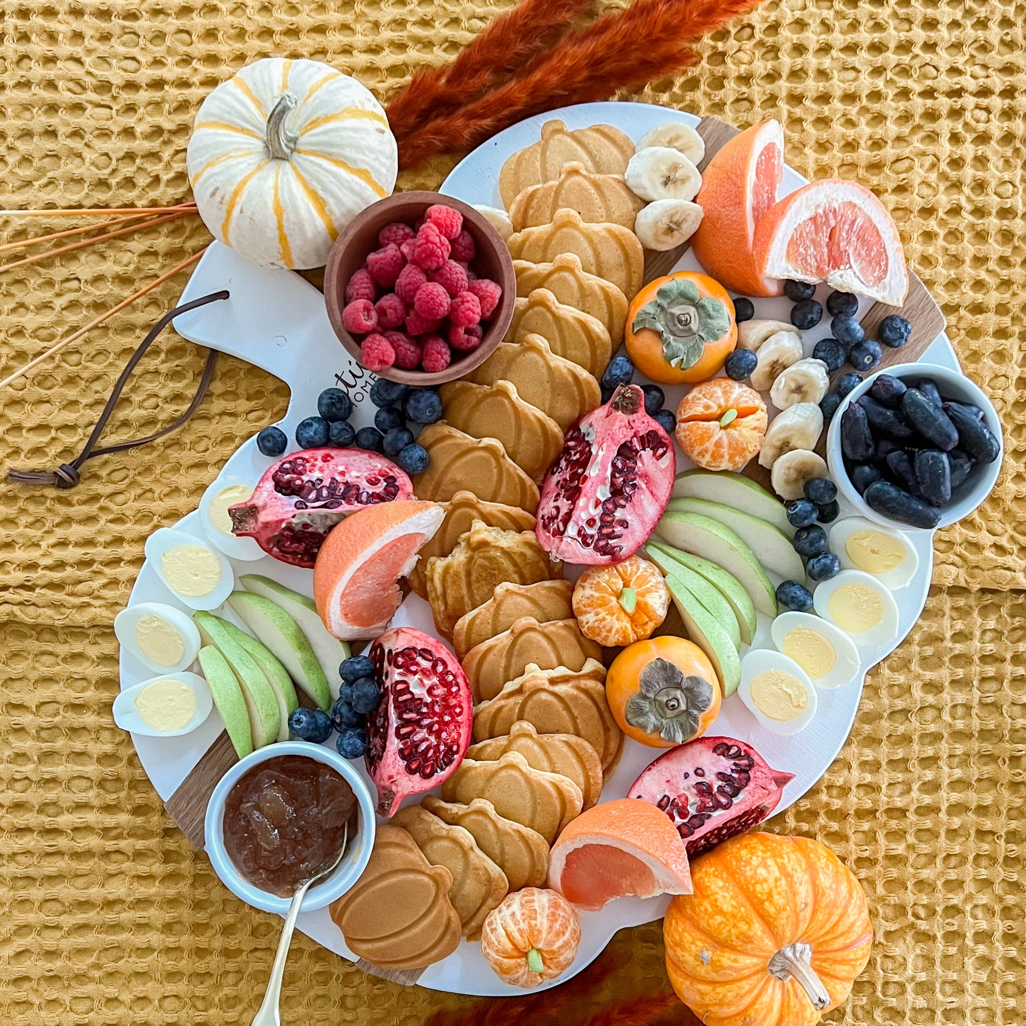 Fall breakfast idea with pumpkin waffles 

#LTKSeasonal #LTKHome
