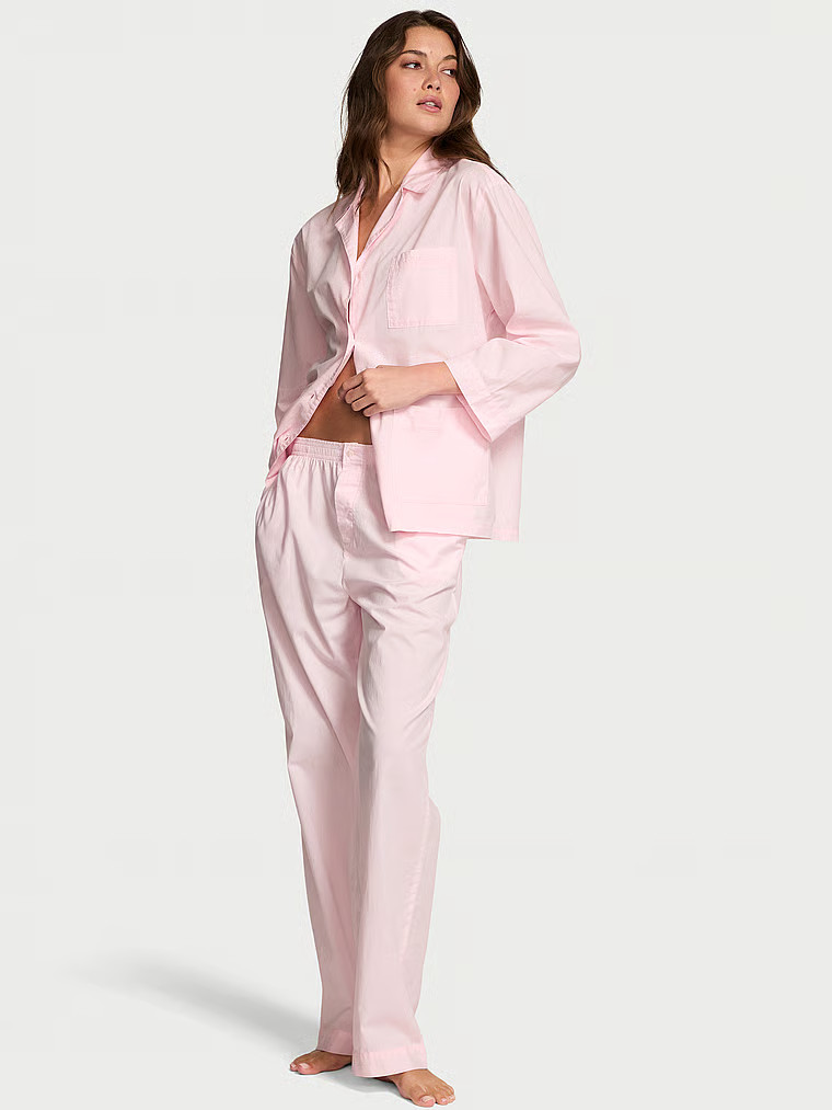Victoria's SecretHeritage Cotton Oversized Long Pajama SetRating: 3 of 5 (3)1 Reviews50+ people a... | Victoria's Secret (US / CA )