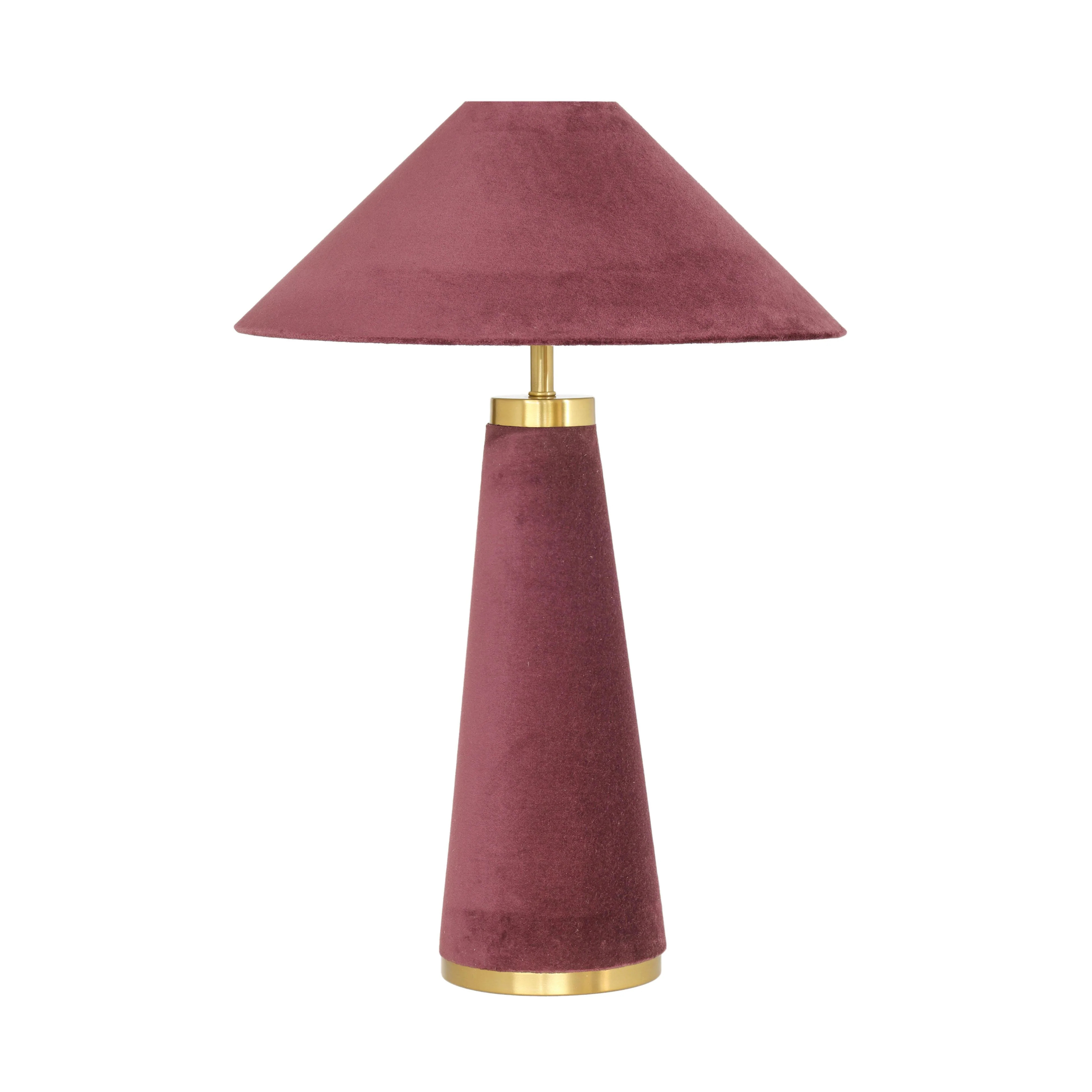 Graham Velvet Table Lamp | TOV Furniture