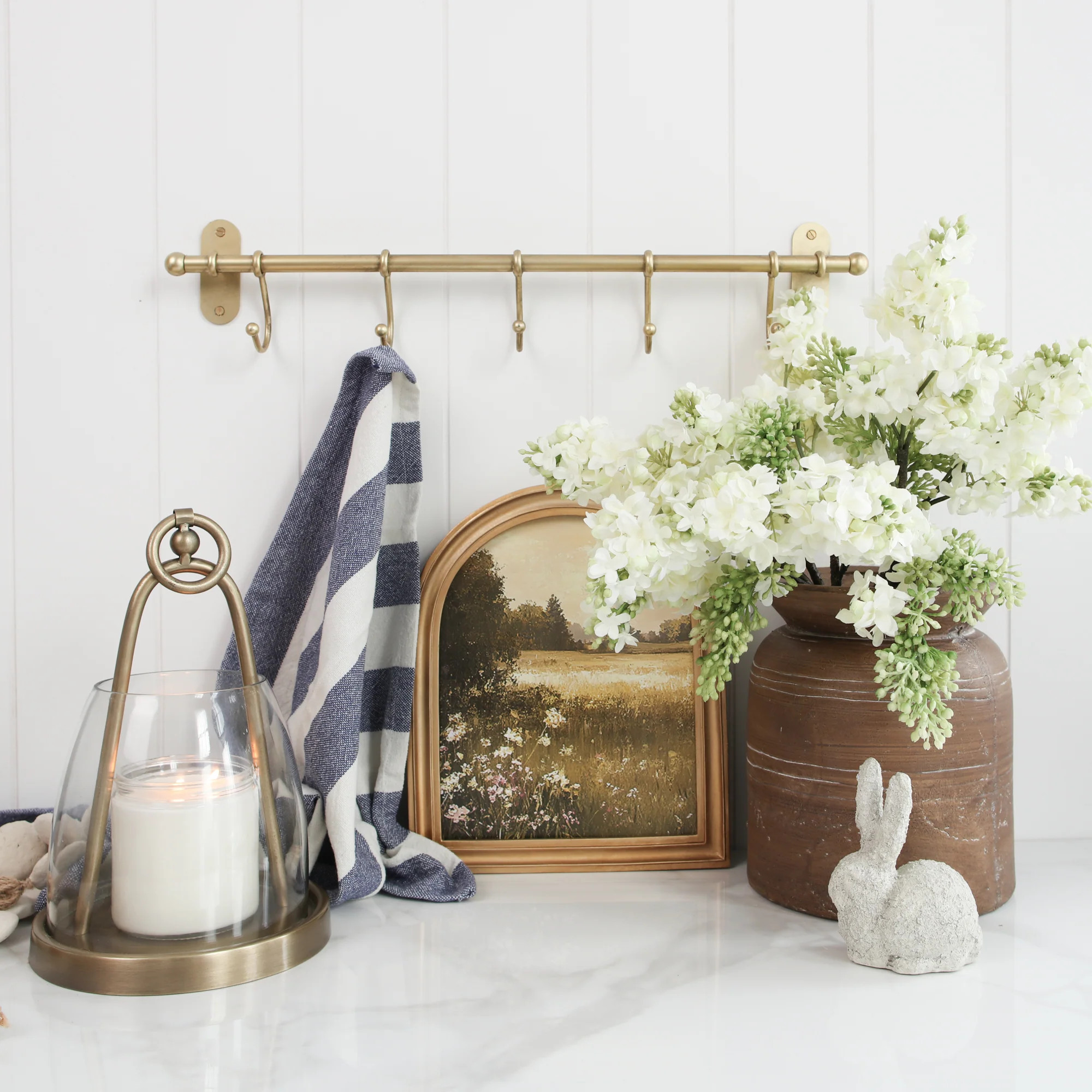 Gold Ring Top Lantern | Interior Delights