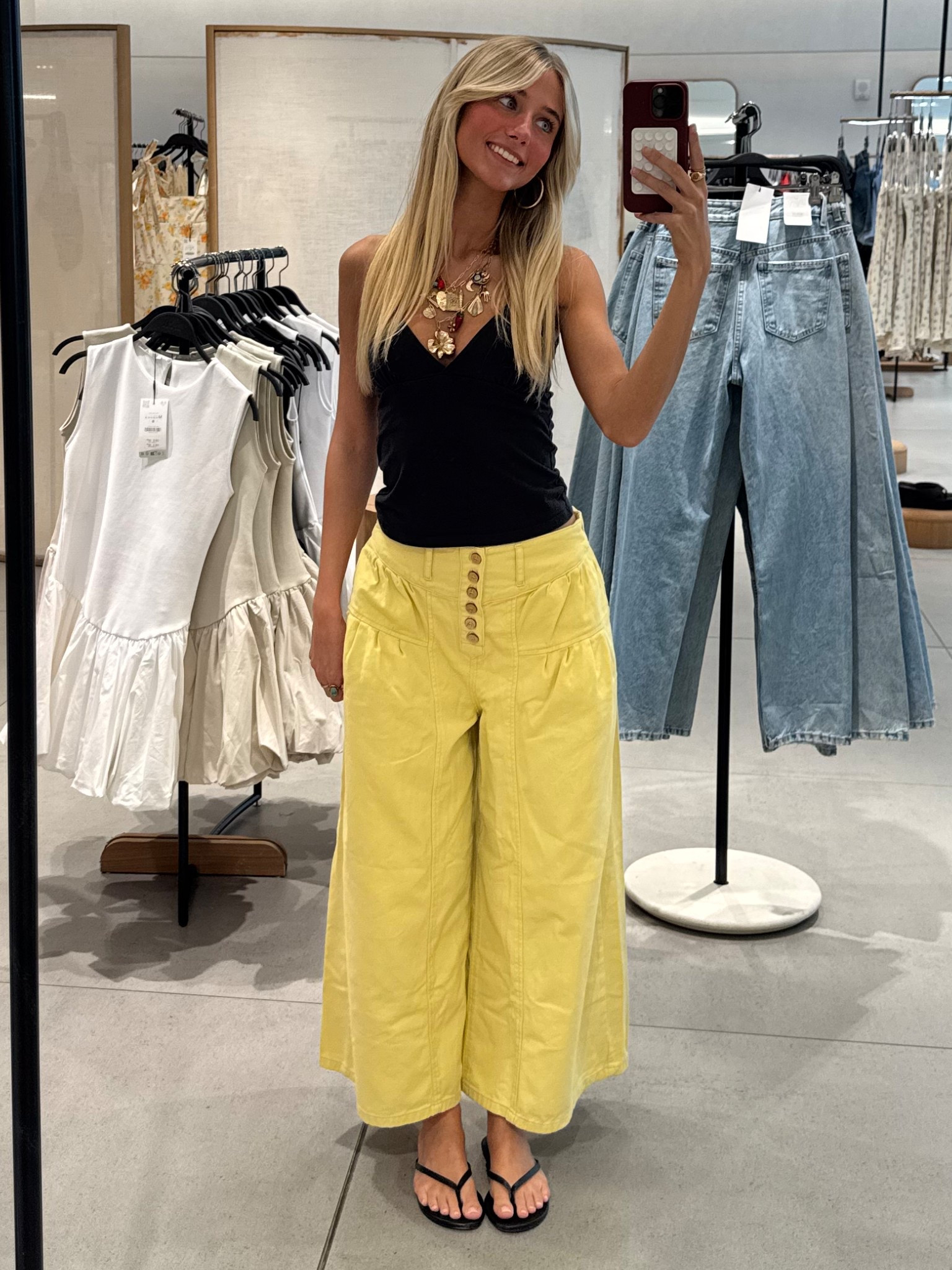 obsessed with these free people pants #freepeople #brandymelville 

#LTKStyleTip #LTKFindsUnder50 #LTKFindsUnder100