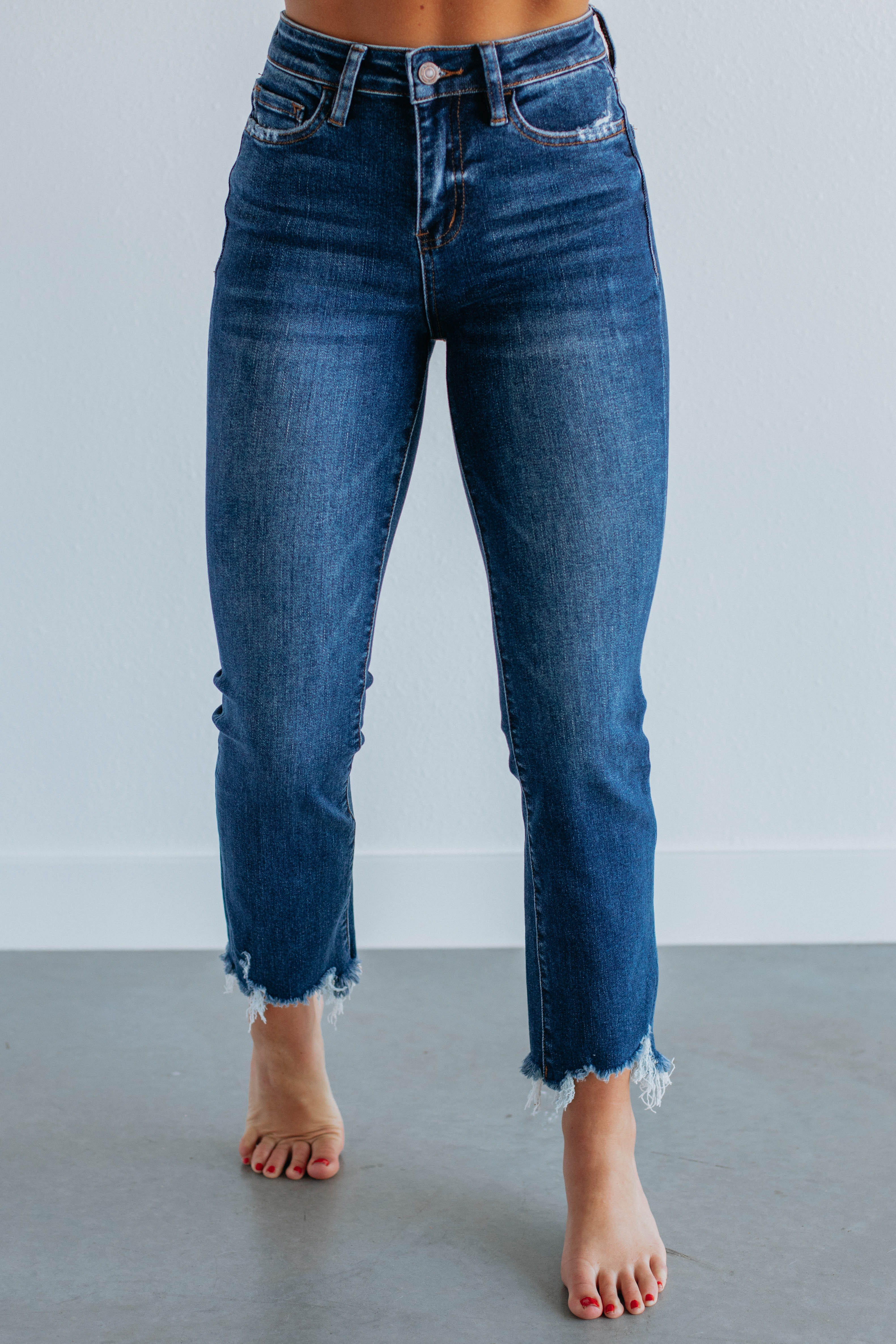 Bella Vervet Jeans - Dark Wash | Wild Oak Boutique