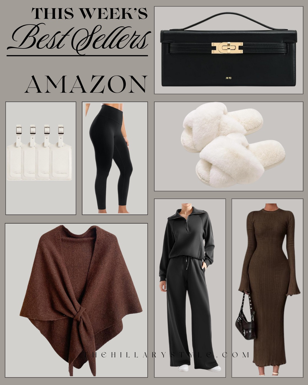 THIS WEEK’S AMAZON FASHION BEST SELLERS! These best-selling fashion pieces are loved for their elevated simplicity and everyday wearability. From cozy layers to polished essentials, each item is timeless, versatile, and easy to style season after season. Reliable staples that look luxe, feel comfortable, and continue to sell out week after week.

#Amazon #TheHillaryStyle #AmazonFashion #BestSellers #EverydayStyle #NeutralFashion #CozyChic #TimelessWardrobe #ElevatedBasics 

 #LTKmomlife #LTKOver40 #LTKFindsUnder100