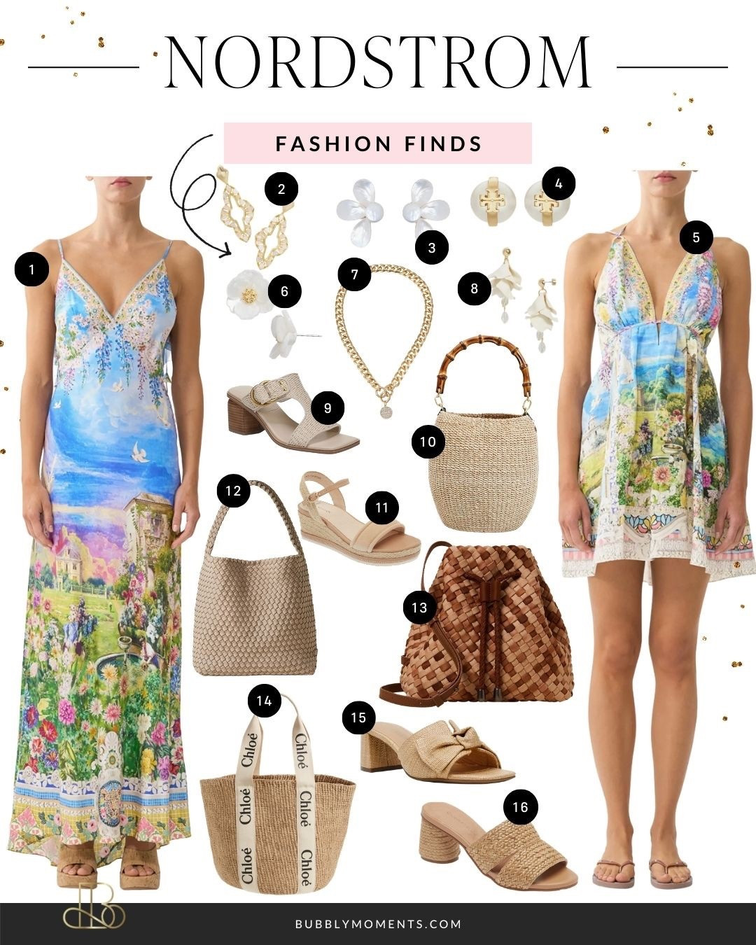 Finding the perfect balance between high-end resort wear and effortless everyday elegance starts with a curated selection of Nordstrom’s finest. This collection highlights the season’s most coveted silhouettes, from intricate, artisan-inspired prints to the tactile beauty of woven raffia and crochet textures. Each piece is selected for its ability to transition seamlessly from a sun-drenched coastal walk to an upscale terrace dinner. The focus remains on feminine detailing, featuring gold-tone hardware, delicate floral motifs, and structured accessories that provide a polished finish to any warm-weather ensemble. For those looking to invest in timeless quality, these finds offer a sophisticated aesthetic that feels both modern and perennial. Explore the full edit to discover how these textures and patterns can elevate a summer wardrobe into something truly extraordinary. ☀️✨
#LTKtravel #LTKstyletip #NordstromFinds #ResortWear #VacationStyle #SummerOutfitInspo #LuxuryFashion #OOTD #TravelWardrobe #BeachChic #HolidayStyle #SummerStyle #EffortlessChic #DesignerStyle #Nordstrom

#LTKSeasonal #LTKootd #LTKgrwm