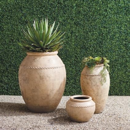 Valencia Jar Planters | Frontgate