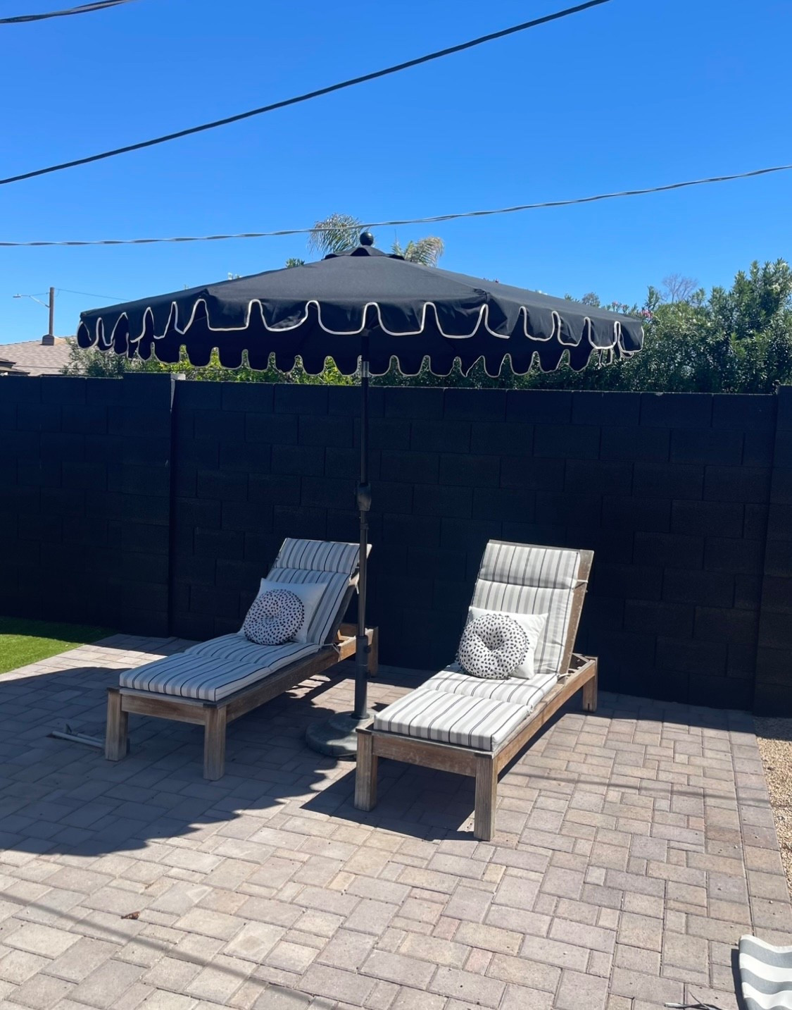 This umbrella looks so high end, but the price point is soo good! It just restocked after being sold out for 9 months!! 

#LTKSeasonal #LTKFindsUnder100 #LTKHome