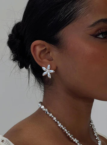 Torquil Earrings Silver | Princess Polly US