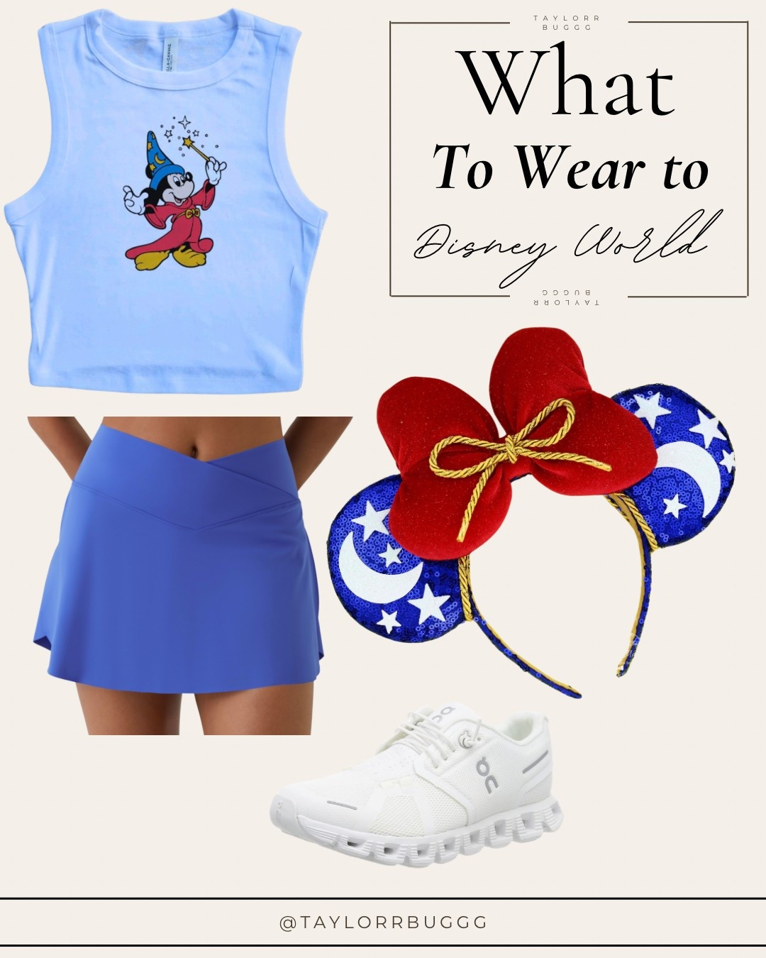 Planning a Disney trip? ☀️✨ 
Here’s the perfect Hollywood Studios outfit! Comfort meets magic with this adorable Sorcerer Mickey crop top and ears from Etsy, a breezy Halara skirt, and ultra-comfy On Cloud sneakers! Perfect for walking the parks in style. Shop everything here! #DisneyOutfit #DisneyStyle #HollywoodStudios #LTKTravel #LTKFit

#LTKTravel #LTKFindsUnder100 #LTKStyleTip