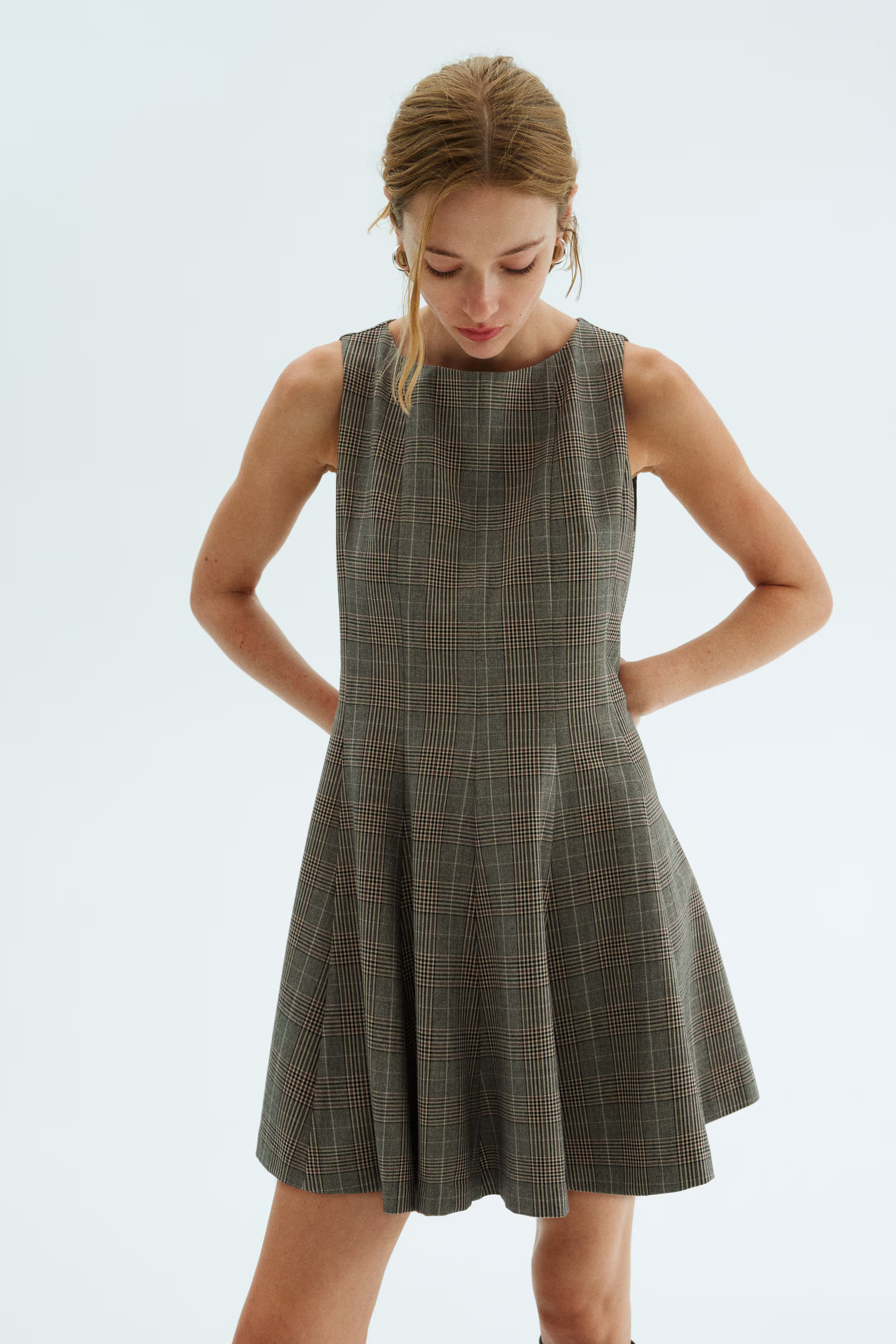 Dress with Flared Skirt | H&M (US + CA)