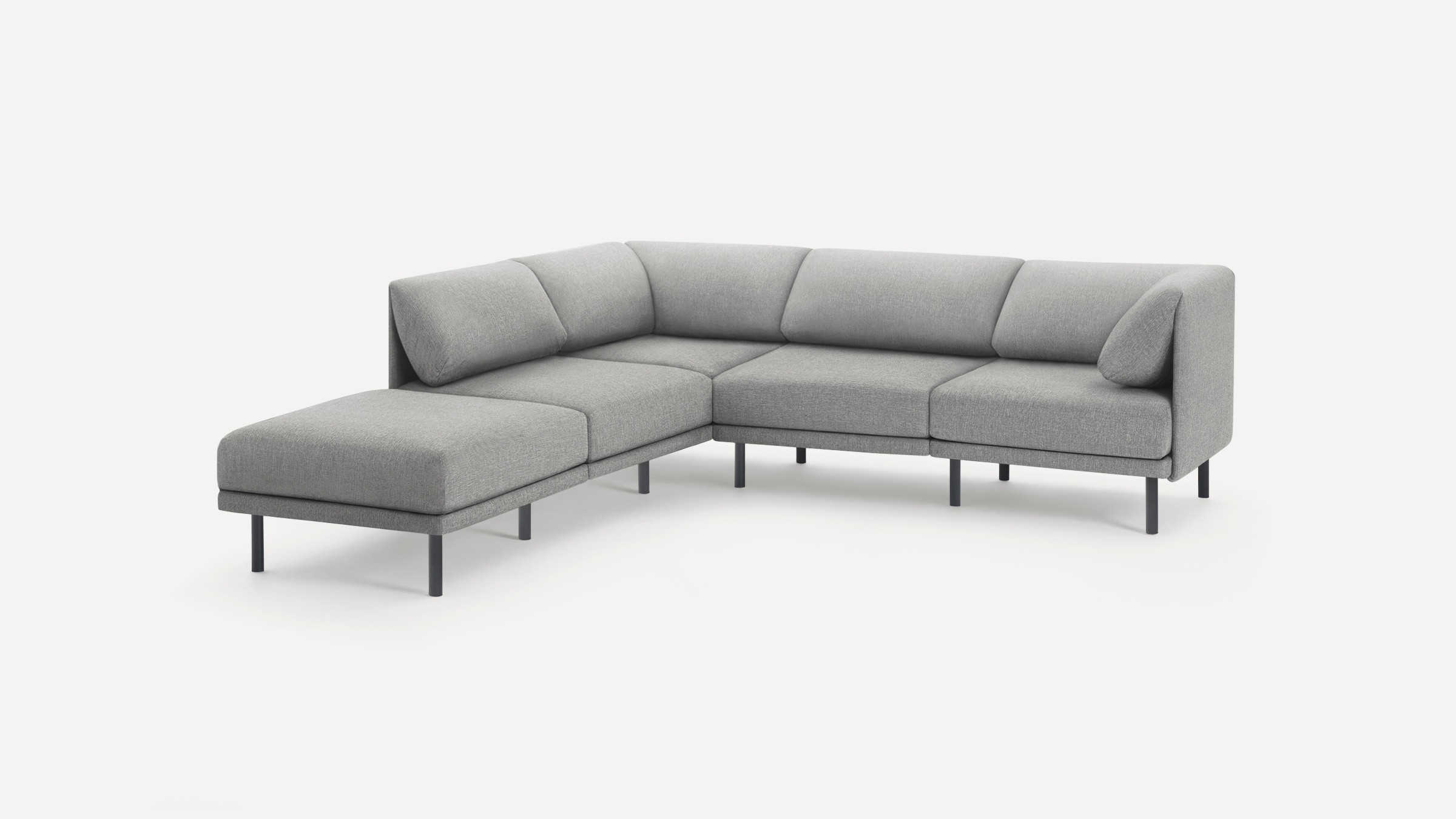 Range 5-Piece One Arm Sectional Lounger | Burrow