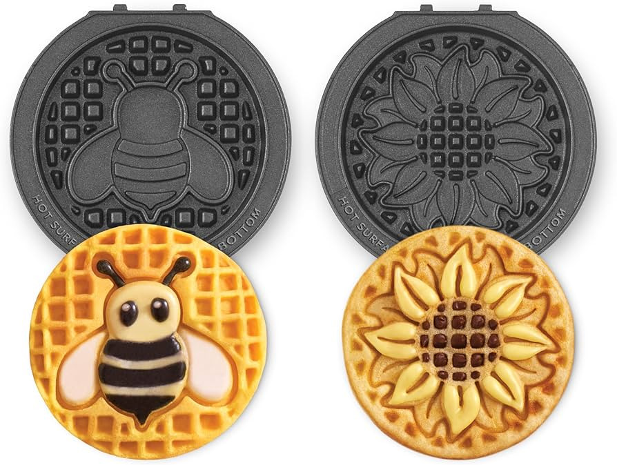 Dash MultiMaker\u00ae Mini System Removable Plate Set - Nonstick Replacement Plates for Spring Wa... | Amazon (US)