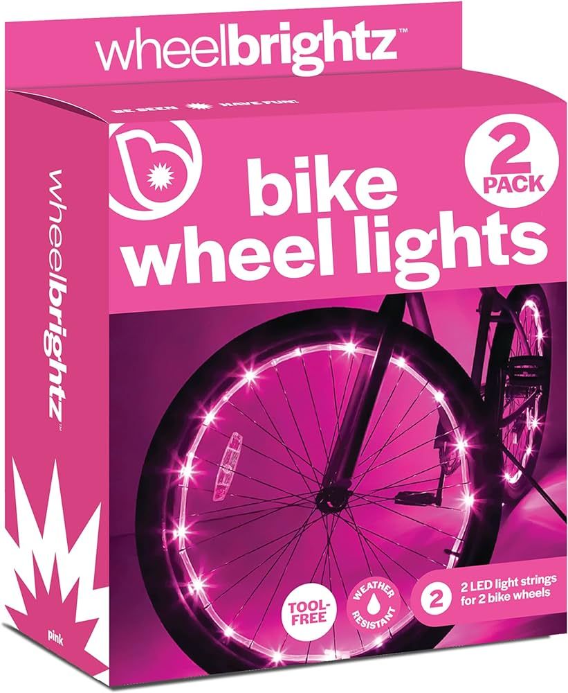 Brightz WheelBrightz 2-Pack LED Bike Wheel Lights - 2023 Edition with Superior Straps & LED-Weath... | Amazon (US)