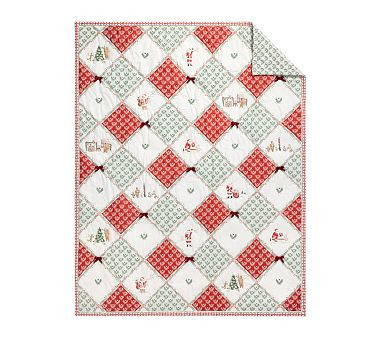 Riley Sheehey Holiday Quilt & Shams | Pottery Barn Kids