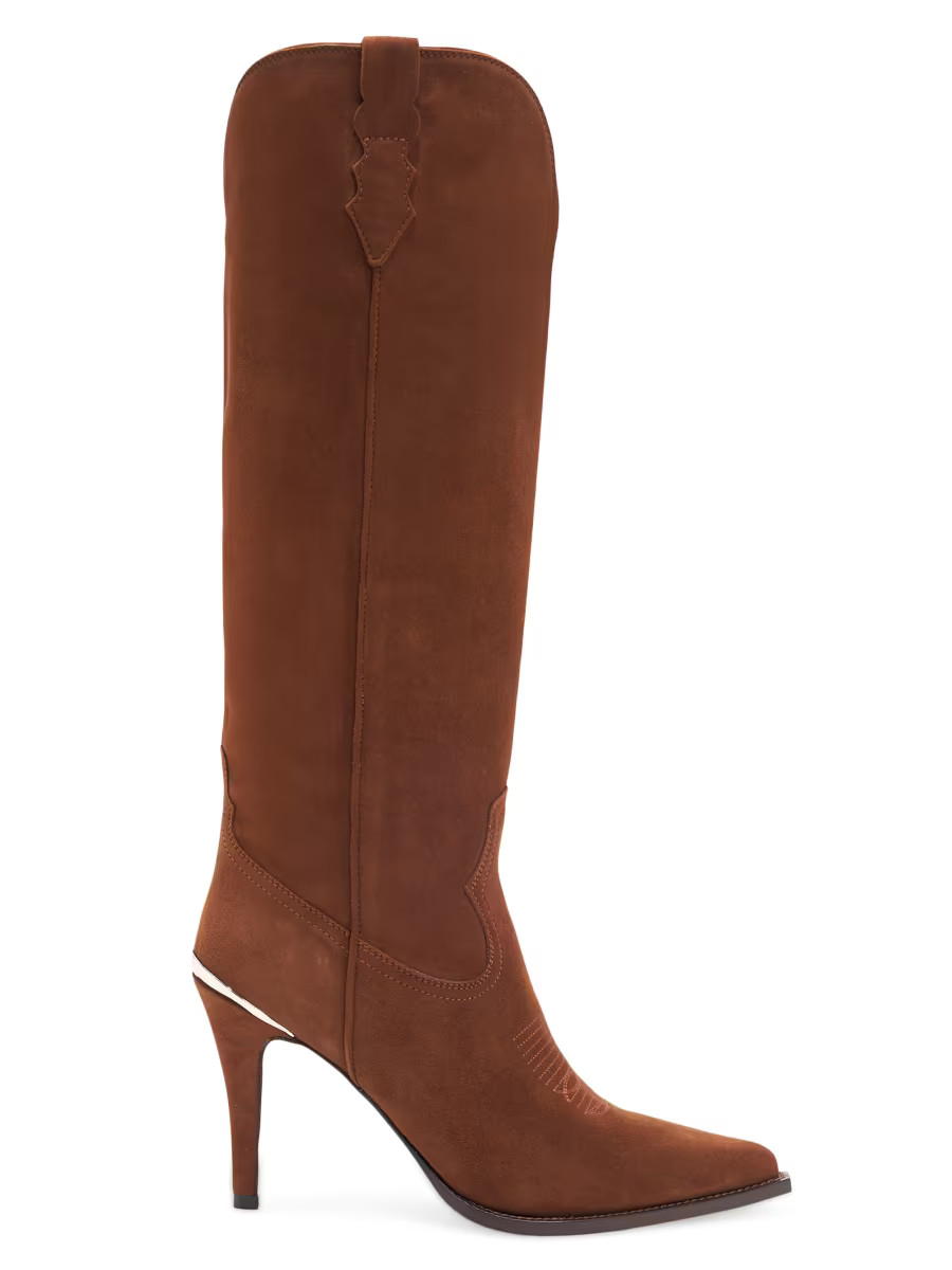 Partlow Tania 80MM Suede Tall Boots | Saks Fifth Avenue | Saks Fifth Avenue
