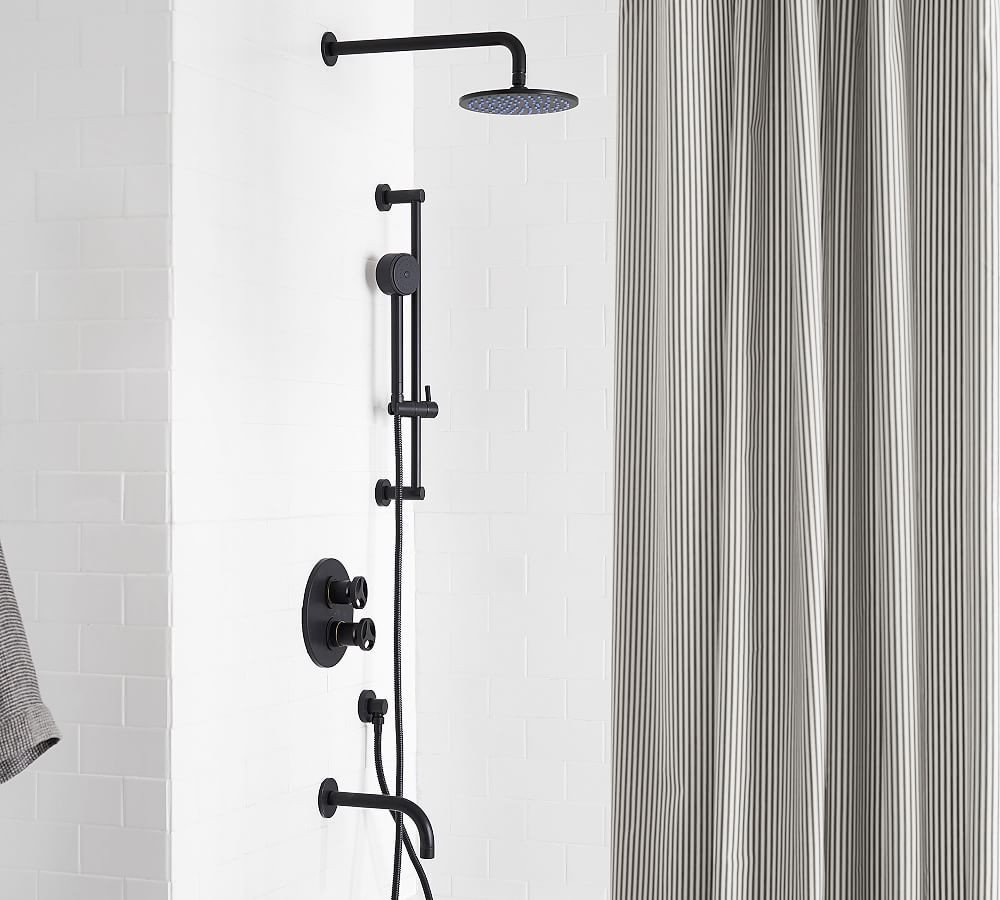 Tilden Thermostatic Shower Set with Handshower | Pottery Barn (US)